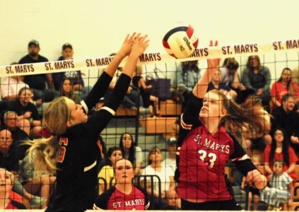 Wirt County volleyball ousts St. Marys in four sets